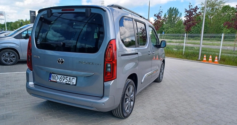 Toyota Proace City Verso cena 135900 przebieg: 11793, rok produkcji 2022 z Kleczew małe 596